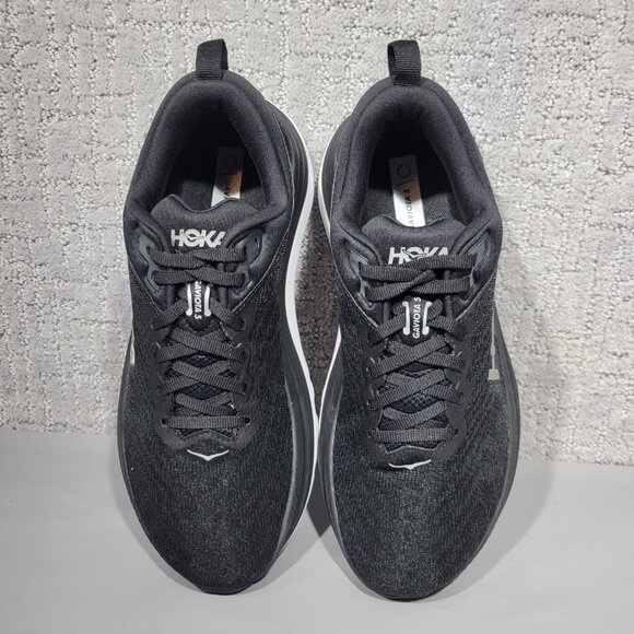 Hoka One One Gaviota 5 Women's Size 9B US Black Running Shoes 1134235 BWHT - Picture 8 of 10